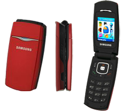   Samsung SGH-X210 Fox Red