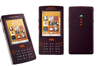   SonyEricsson W950i  Mystic Purple   