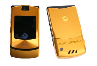   Motorola  RAZR V3i Dolce & Gabbana (Gold)