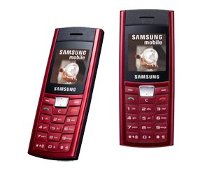   Samsung SGH-C170 Scarlet Red