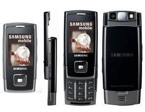   Samsung SGH-E900 Silver Black