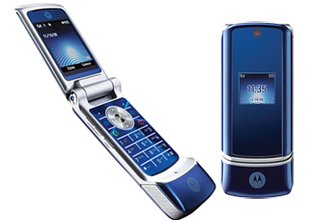   Motorola KRZR K1 Blue