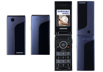   Samsung SGH-X520 Purple Blue