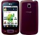   LG P500 Optimus One Metalic wine