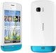   Nokia C5-03 white-blue