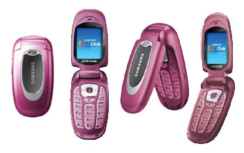   Samsung SGH-X481 pink