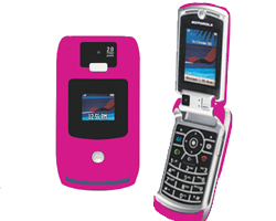   Motorola RAZR V3x pink