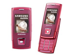   Samsung SGH-E900 Sweet Pink