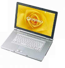  Toshiba Qosmio G10-105 P-M755 2000/1024/120(5400)/DVD-RW/W