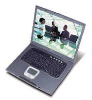  Acer TravelMate 8004LMi P-M735 1700/512/60/DVD-RW/WiFi/BT/W