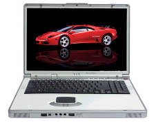  RoverBook Explorer D795 P-4 3200/512/80(5400)/DVD-RW/TVtun/W