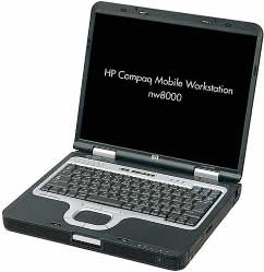  HP Compaq nw8000 P-M 2000/1024/60/DVD-RW/WiFi/BT/W