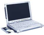  Fujitsu Lifebook P-2120 3 Hrs Crusoe 933/256/40/DVD-CDRW/W