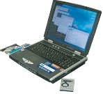  RoverBook Explorer D680W P4-2660/256/40/DVD-CDRW/TVtun/MP3/LAN100/F-m/LiIon/W