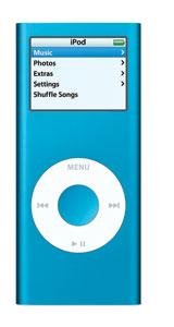 MP3- Apple iPod nano 4Gb blue