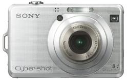   Sony CyberShot DSC-W100 silver