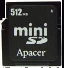   Apacer mini-Secure Digital 128 