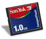   SanDisk CompactFlash 1 Gb