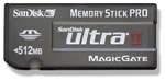   SanDisk MemoryStick Pro Ultra II 512 MB