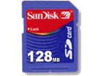   SanDisk Secure Digital 128 Mb