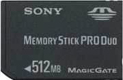   Sony Memory Stick Duo Pro (MSX-M256S) 256 Mb