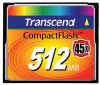   Transcend Compact Flash 512 Mb 45x TS512MCF45