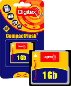   Digitex Compact Flash 1 GB FMCF-1024