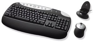  Logitech Cordless Rechargeable Desktop Black (967496)