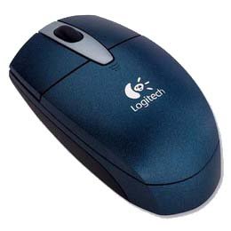  Logitech Cordless Optical Mouse Notebooks LE (Blue),RTL USB (931150)