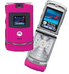 Мобильный телефон Motorola RAZR V3 Pink Мобильный телефон Motorola RAZR V3 Pink