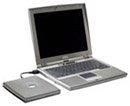  Dell Latitude D400 P-M 1600/256/40/DVD-CDRW/WiFi/BT/WXP (33433)