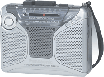 Кассетный диктофон Panasonic RQ-A320GU-S Кассетный диктофон Panasonic RQ-A320GU-S
