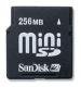   SanDisk miniSD 256 Mb