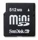   SanDisk miniSD 512 Mb