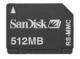   SanDisk RS-MMC 512 Mb