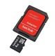   SanDisk 4 GB microSDHC Class 2 +  SD